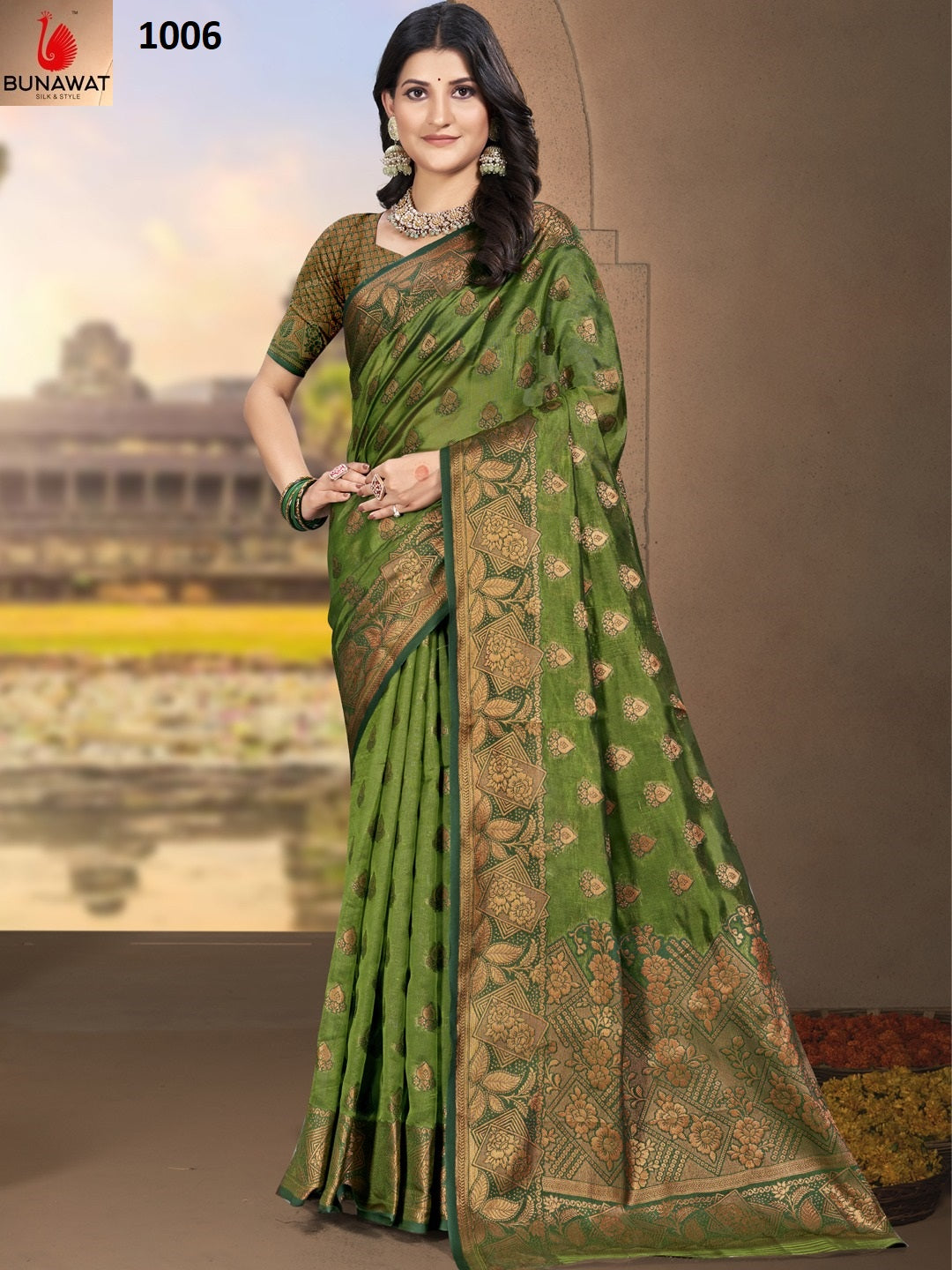 1006 Shakuntala Vol 2 Bunawat Silk Sarees
