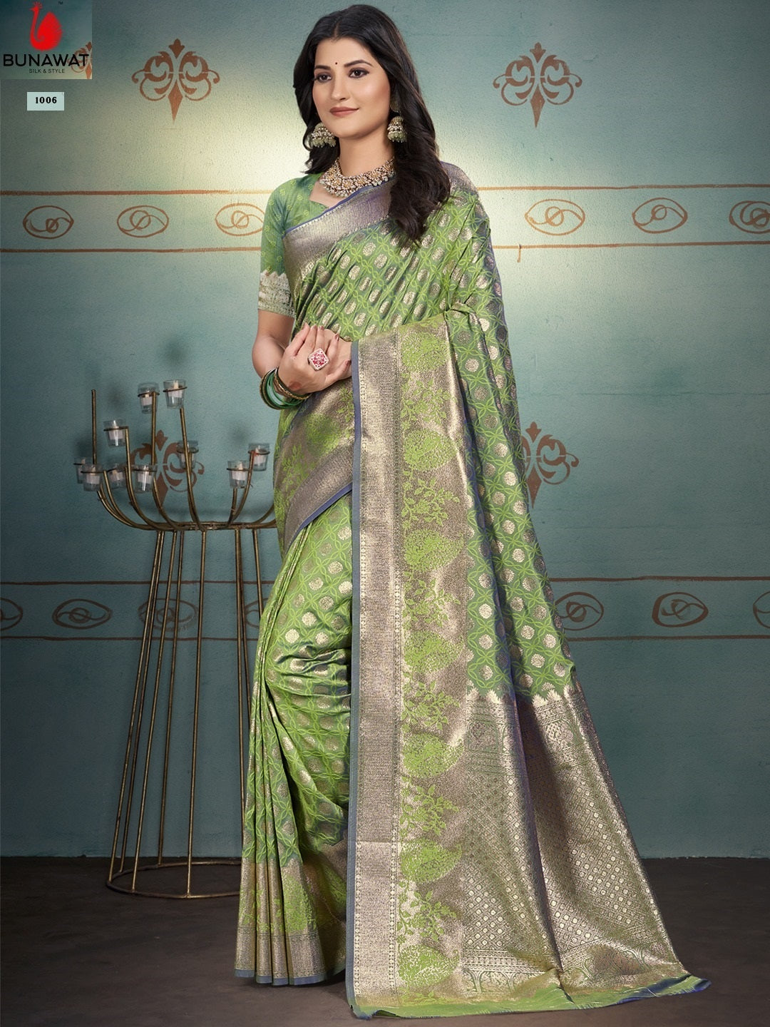 1006 Shourya Silk Bunawat Silk Sarees