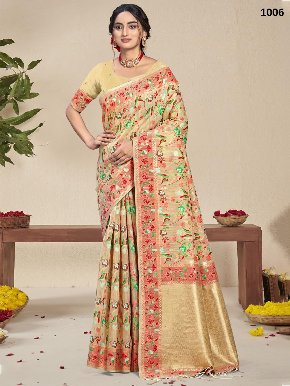 1006 Swarnprabha Bunawat Silk Sarees