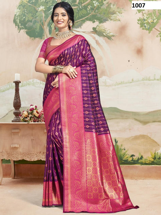 1007 Abhibhuti Silk Bunawat Silk Sarees