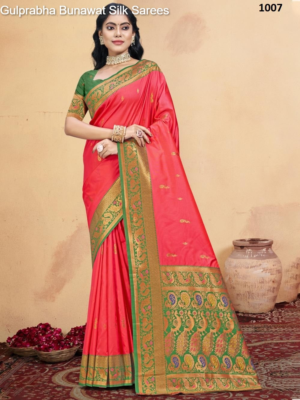 1007 Gulprabha Bunawat Silk Sarees