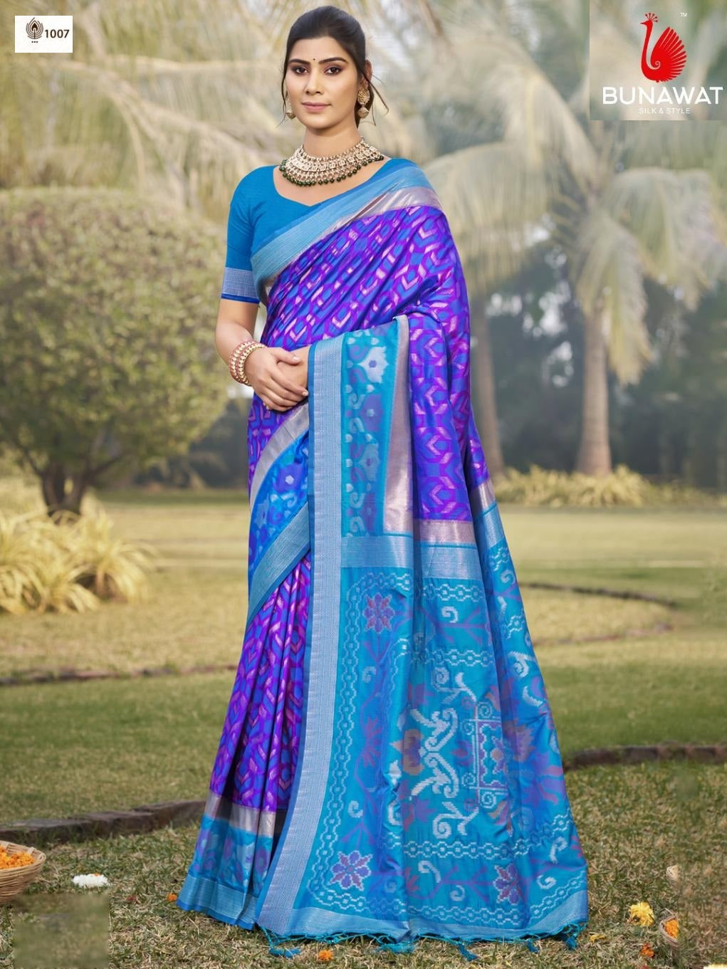 1007 Pochampalli Silk Vol-01 Bunawat Silk Sarees