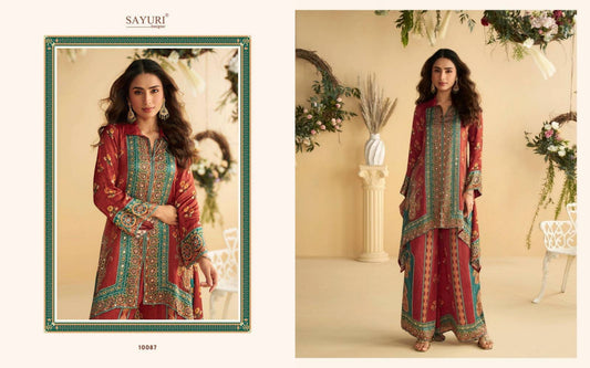 10087 Aura Sayuri Crepe Silk Co Ord Set