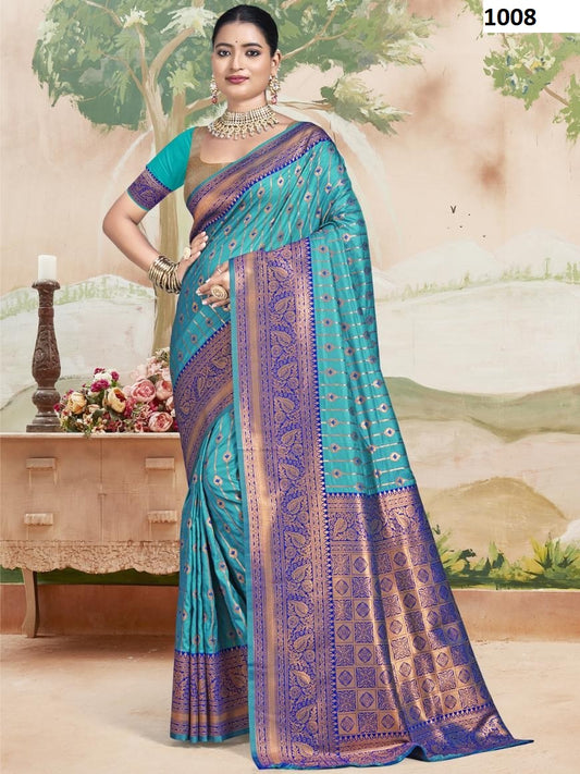 1008 Abhibhuti Silk Bunawat Silk Sarees