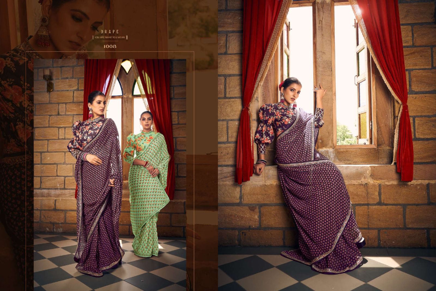 1008 Nayika Vouch Fashion Georgette Sarees
