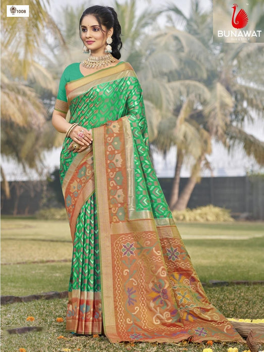 1008 Pochampalli Silk Vol-01 Bunawat Silk Sarees