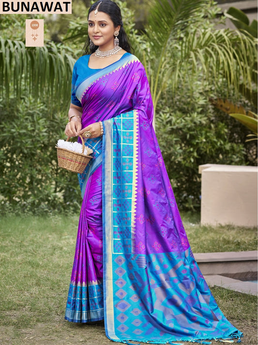 1008 Pochampalli Silk Vol 6 Bunawat Silk Sarees