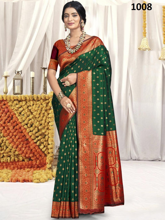 1008 Vindhya Bunawat Silk Sarees