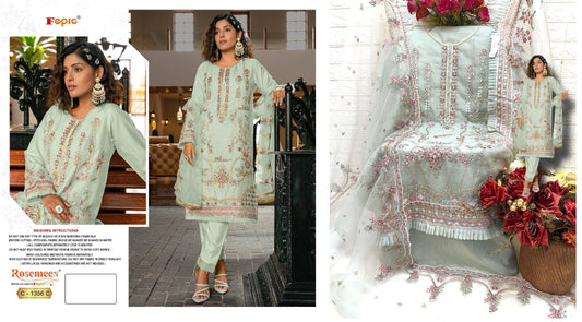 C-1356-C Fepic Pakistani Salwar Suits
