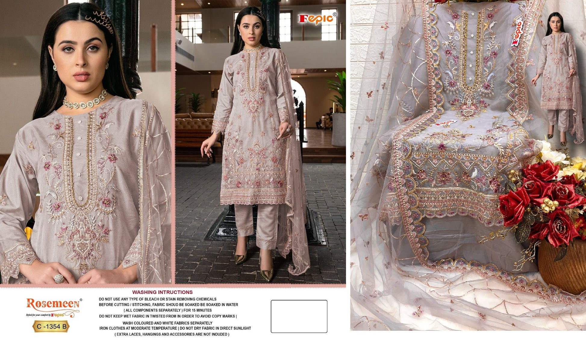 1354B Fepic Pakistani Salwar Suits