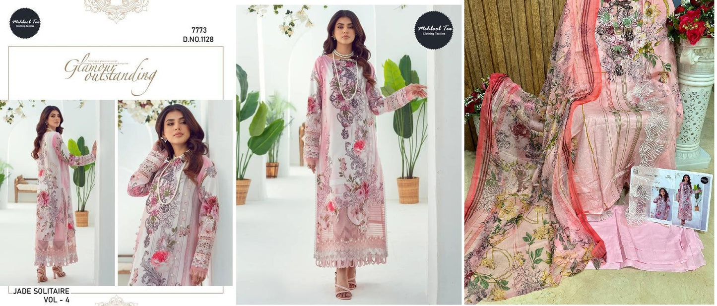 1128 Mehboob Tex Pakistani Salwar Suits