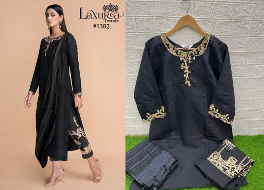 1382 Laxuria Trendz Pakistani Readymade Suits