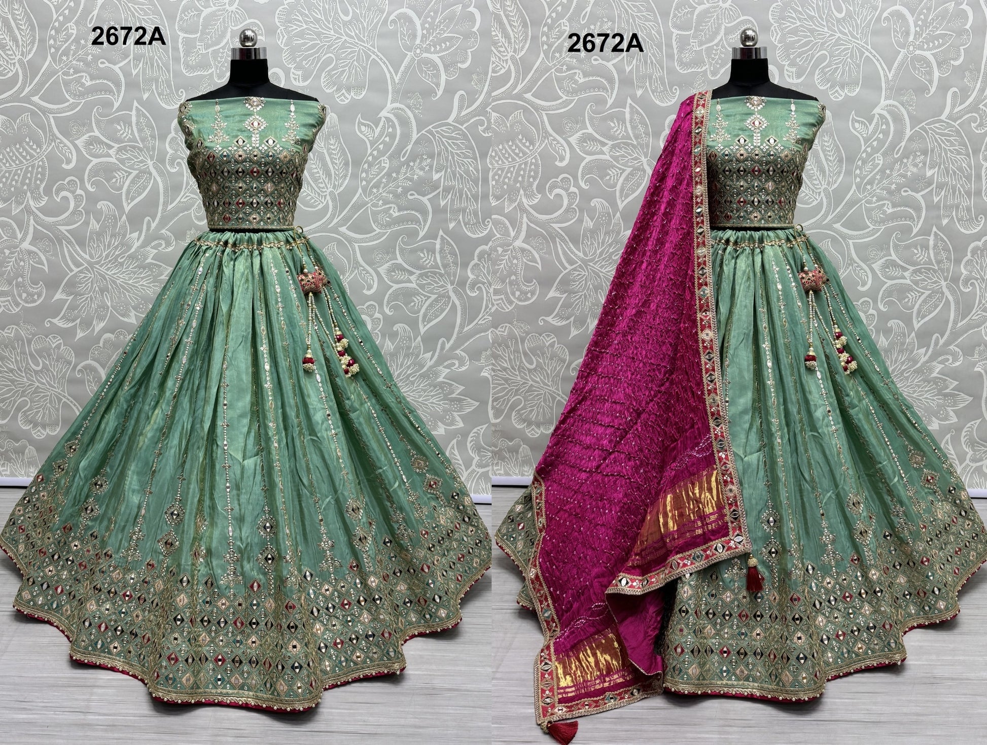 2672A Anjani Art Lehenga Choli
