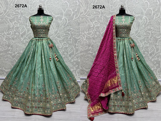 2672A Anjani Art Lehenga Choli