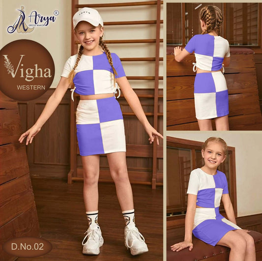 Vigha 02 Adm Girls Western Dress