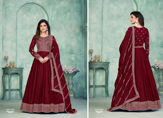 10184 Vol 18 Anjubaa Unstitched Suits