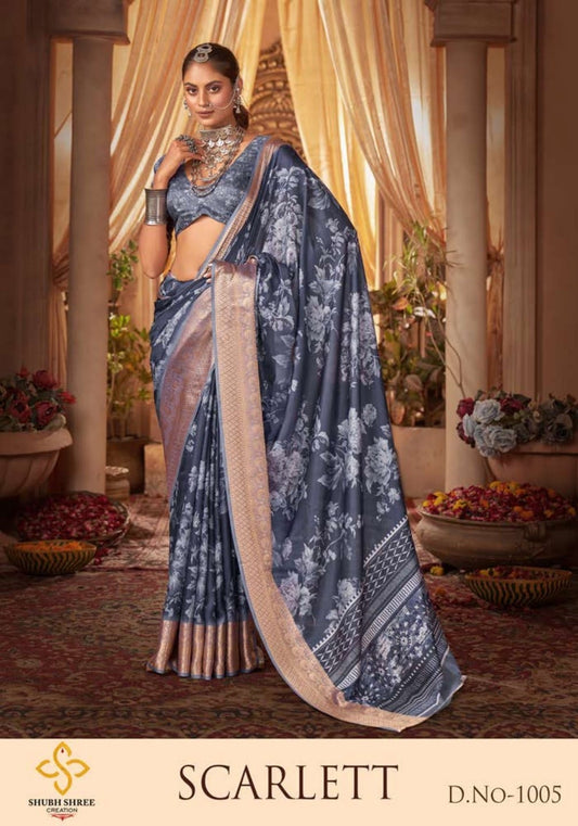 1005 Scarlett Shubh Shree Sarees