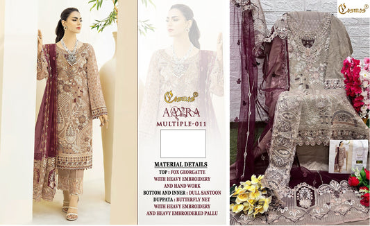 Aayra Multiple 011 Cosmos Fashion Pakistani Salwar Suits