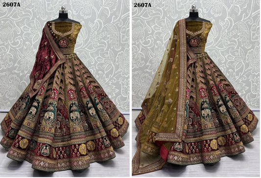 2607A Anjani Art Lehenga Choli