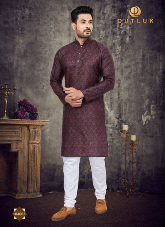 104 - 105 104007 Outluk Mens Kurta Pyjama