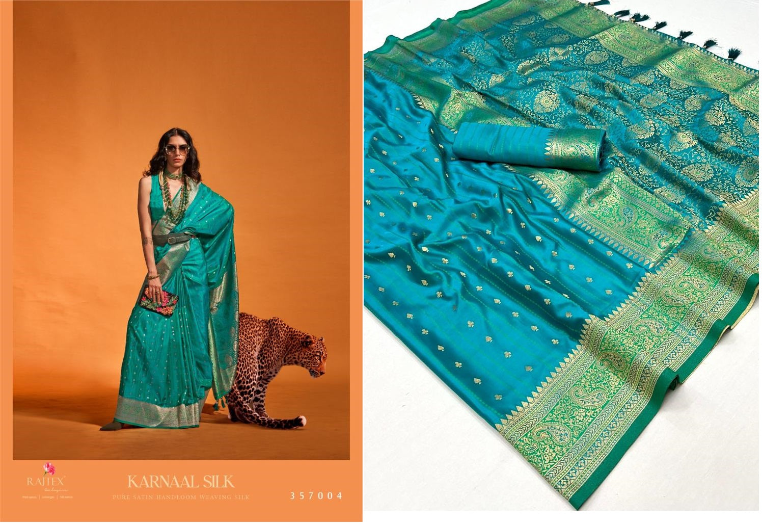 357004 Karnaal Rajtex Sarees