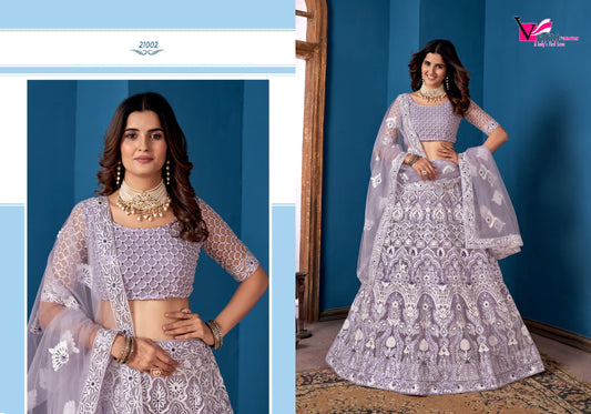 21002 Zeeya Rudrani Varni Fabrics Lehenga Choli