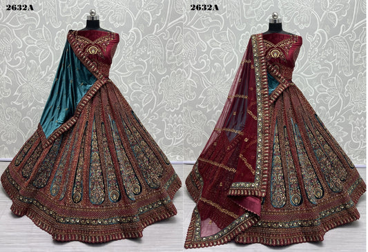 2632A Anjani Art Lehenga Choli