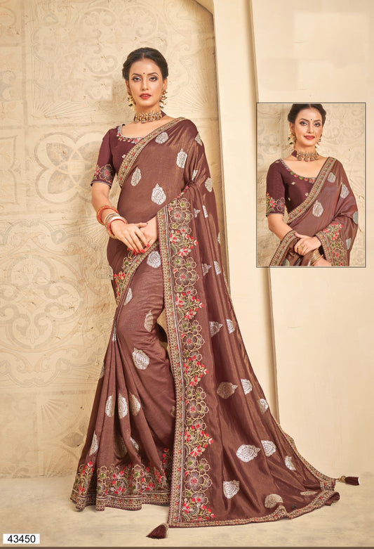 43450 Helisha Mahotsav Sarees