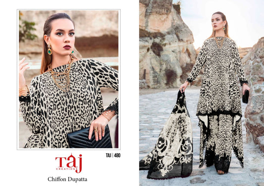 480 Taj Creations Pakistani Salwar Suits