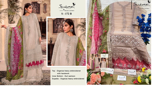 172B Serine Pakistani Salwar Suits
