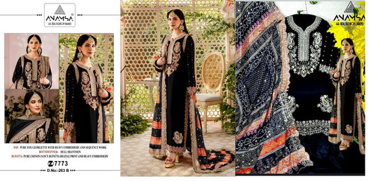 263B Anamsa Pakistani Salwar Suits
