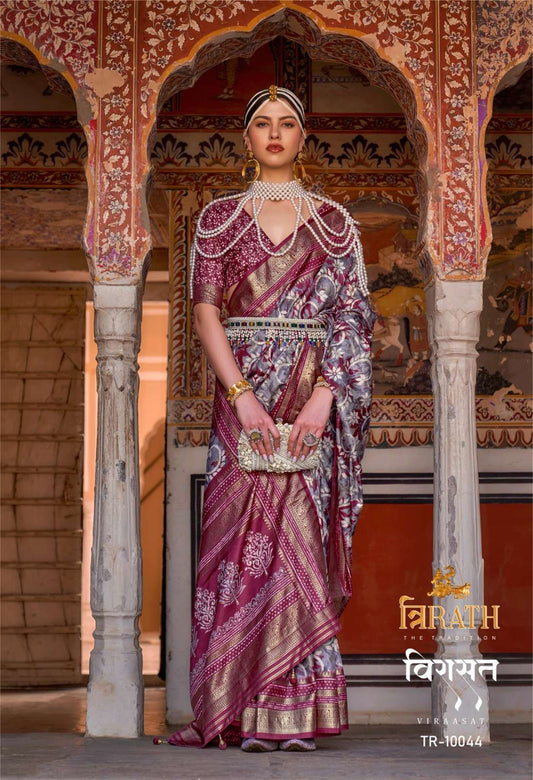 10044 Viraasat Trirath Sarees