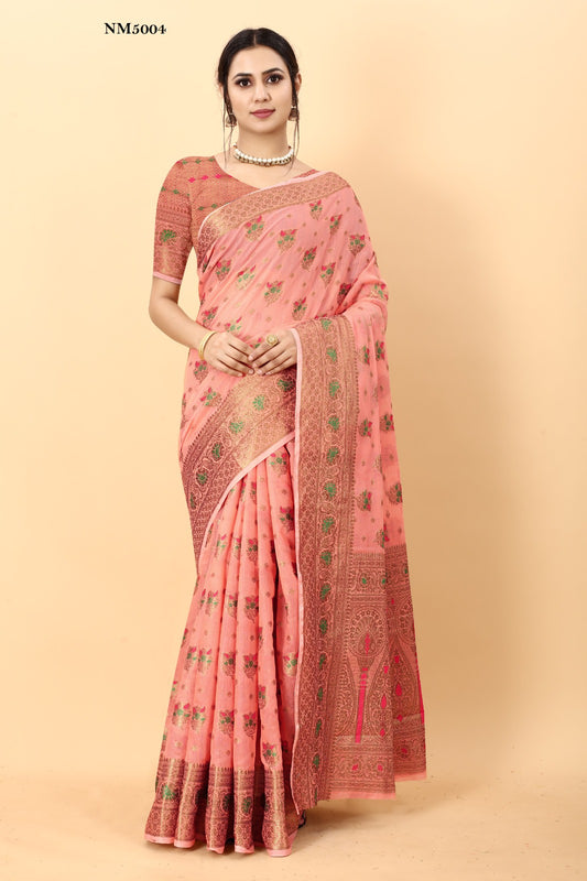 Nm5004 Fashion Berry Sarees