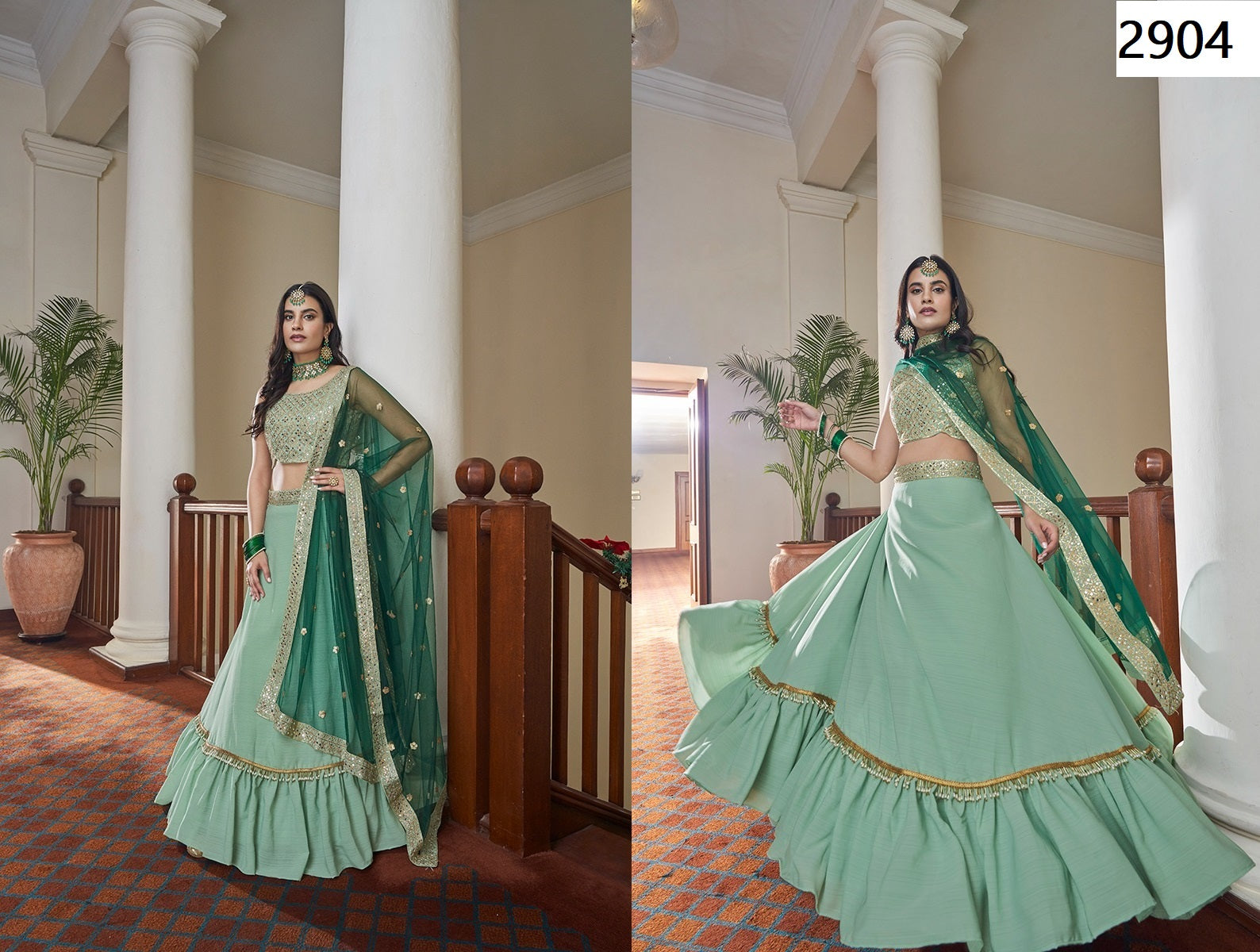 2904 Rivaaz Aahvan Designs Lehenga Choli