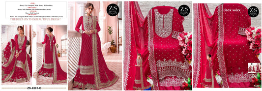 2001E Zs Textile Pakistani Salwar Suits