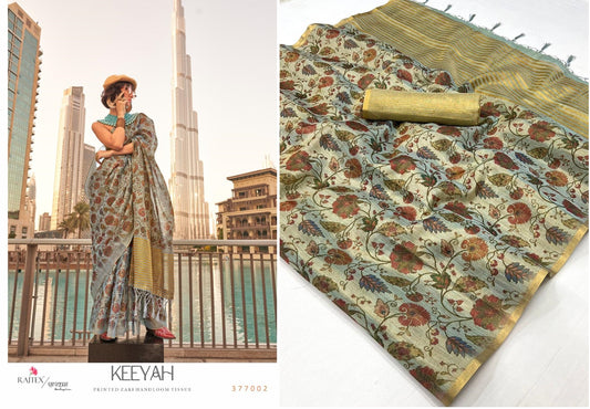 377002 Keeyah Rajtex Sarees