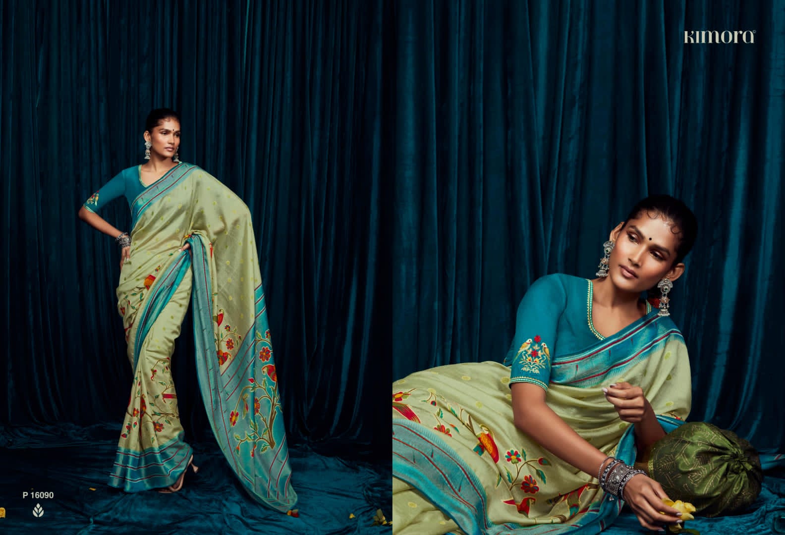 16090 Meera Vol 12 Kimora Sarees