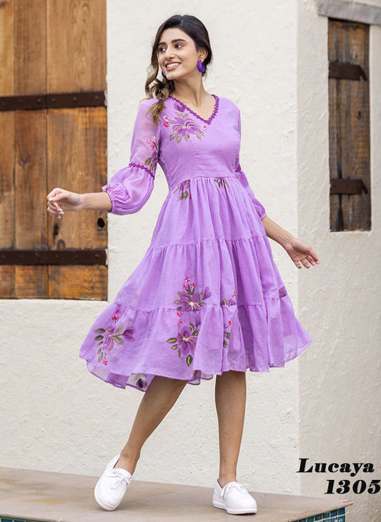 1305 Vol 13 Lucaya Western Dress