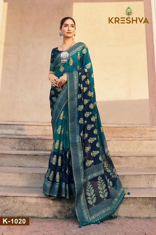 1020 Akshara Kreshva Georgette Sarees
