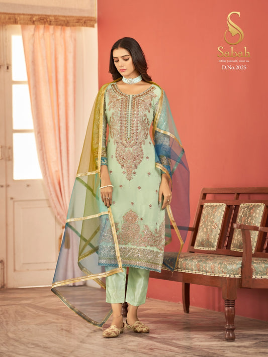 2025 Pakiza Sabah Unstitched Suits