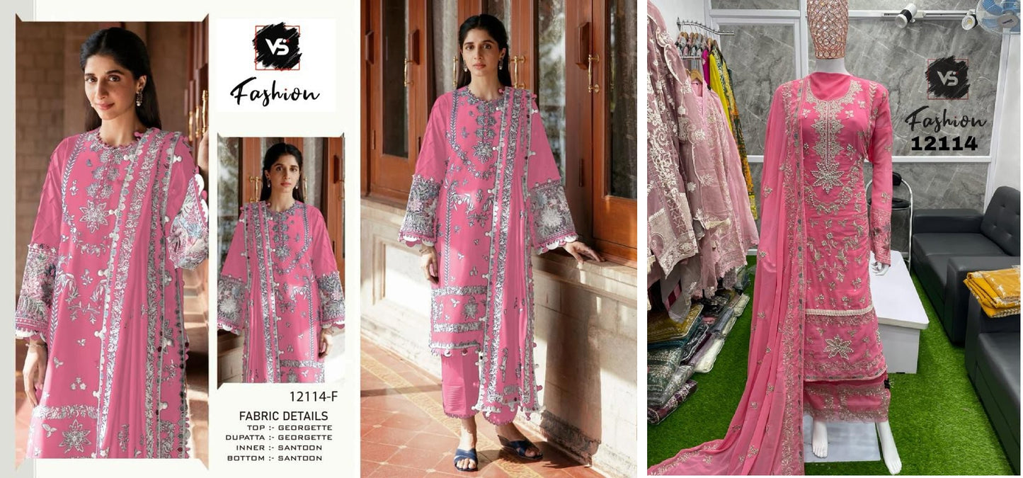 12114F Vs Fashion Pakistani Salwar Suits