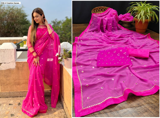 536 Jr Creation Sarees