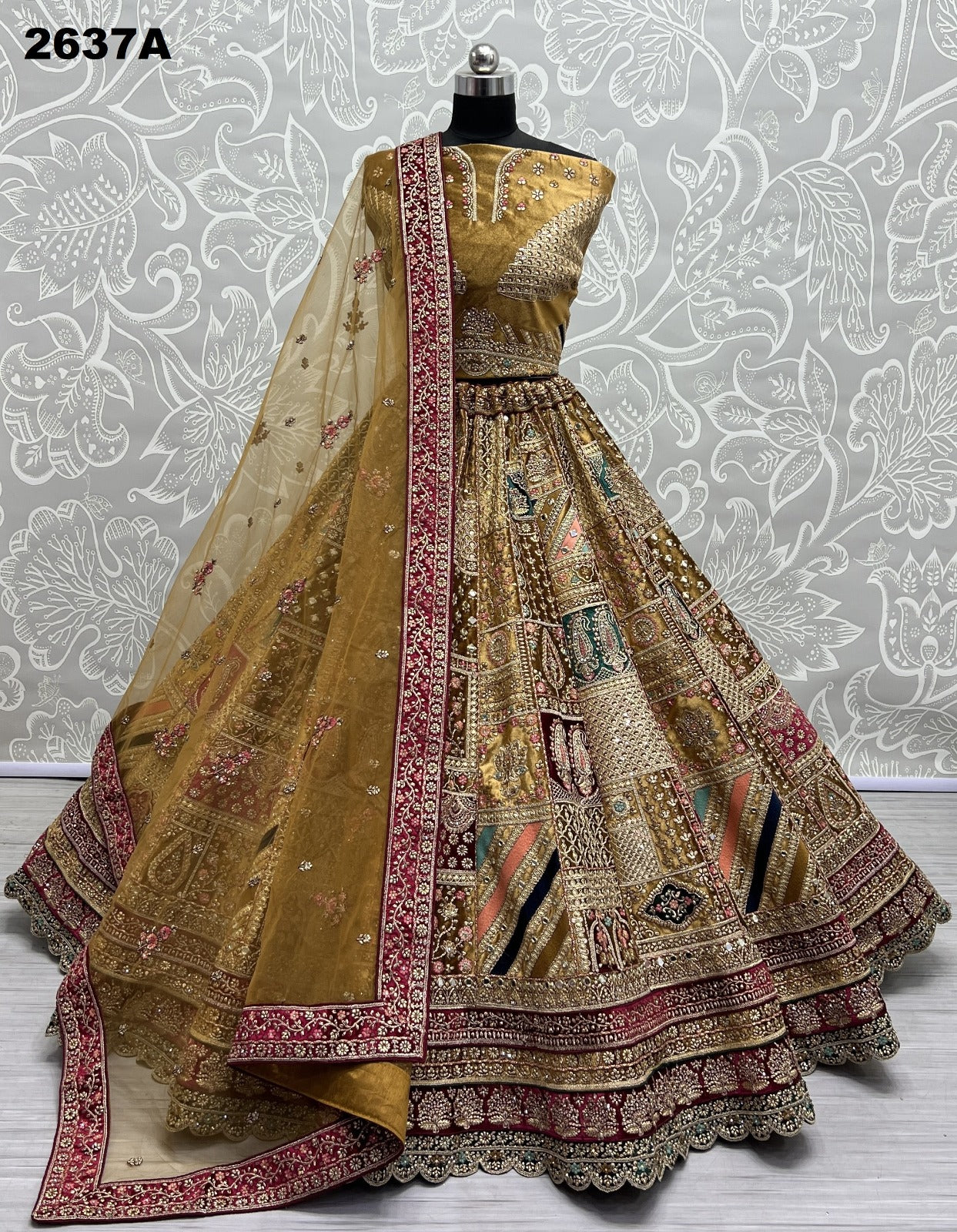 2637A Anjani Art Lehenga Choli