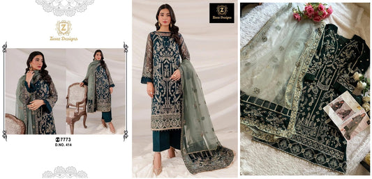 414 Ziaaz Designs Pakistani Salwar Suits