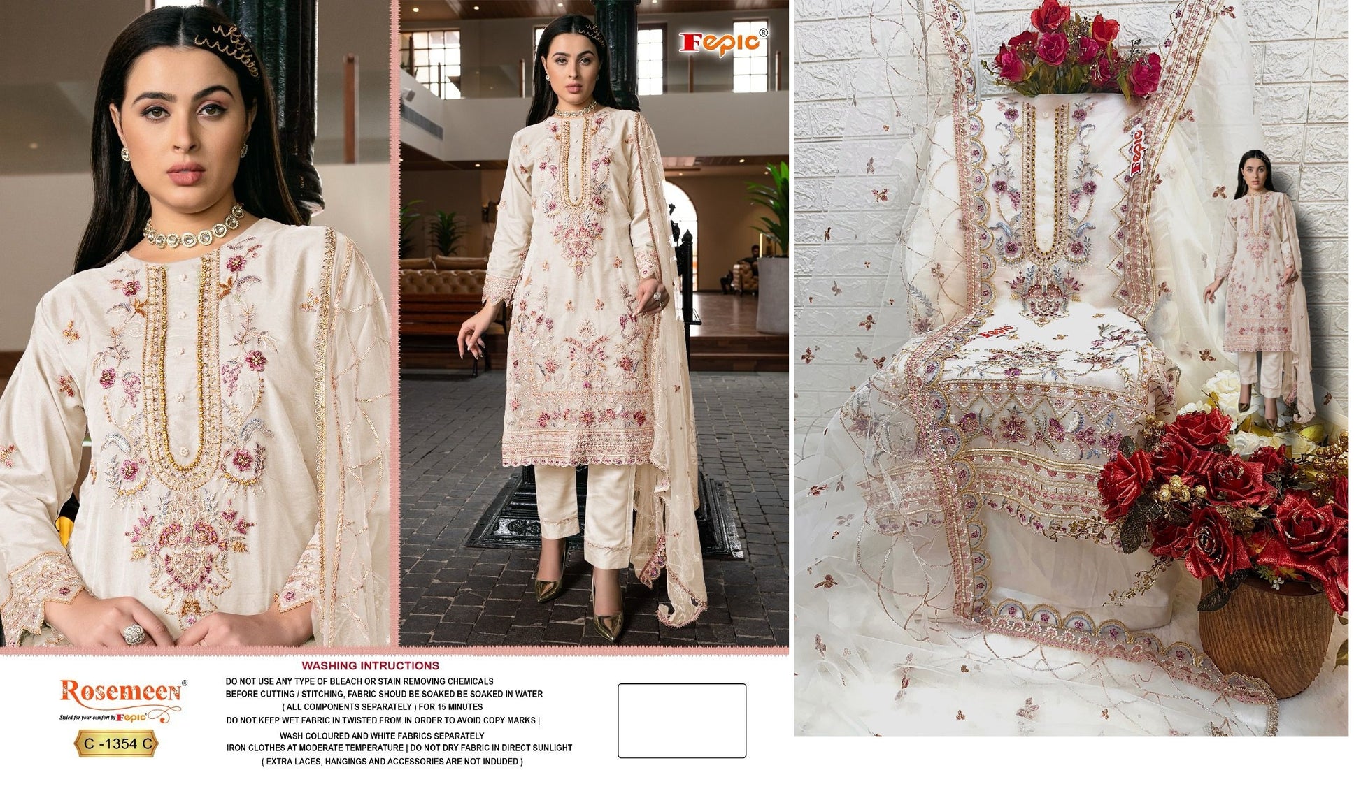 1354C Fepic Pakistani Salwar Suits
