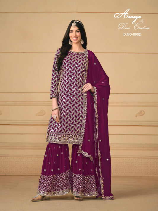 8002 Twisha Aanaya Vol 180 Dani Creation Unstitched Suits