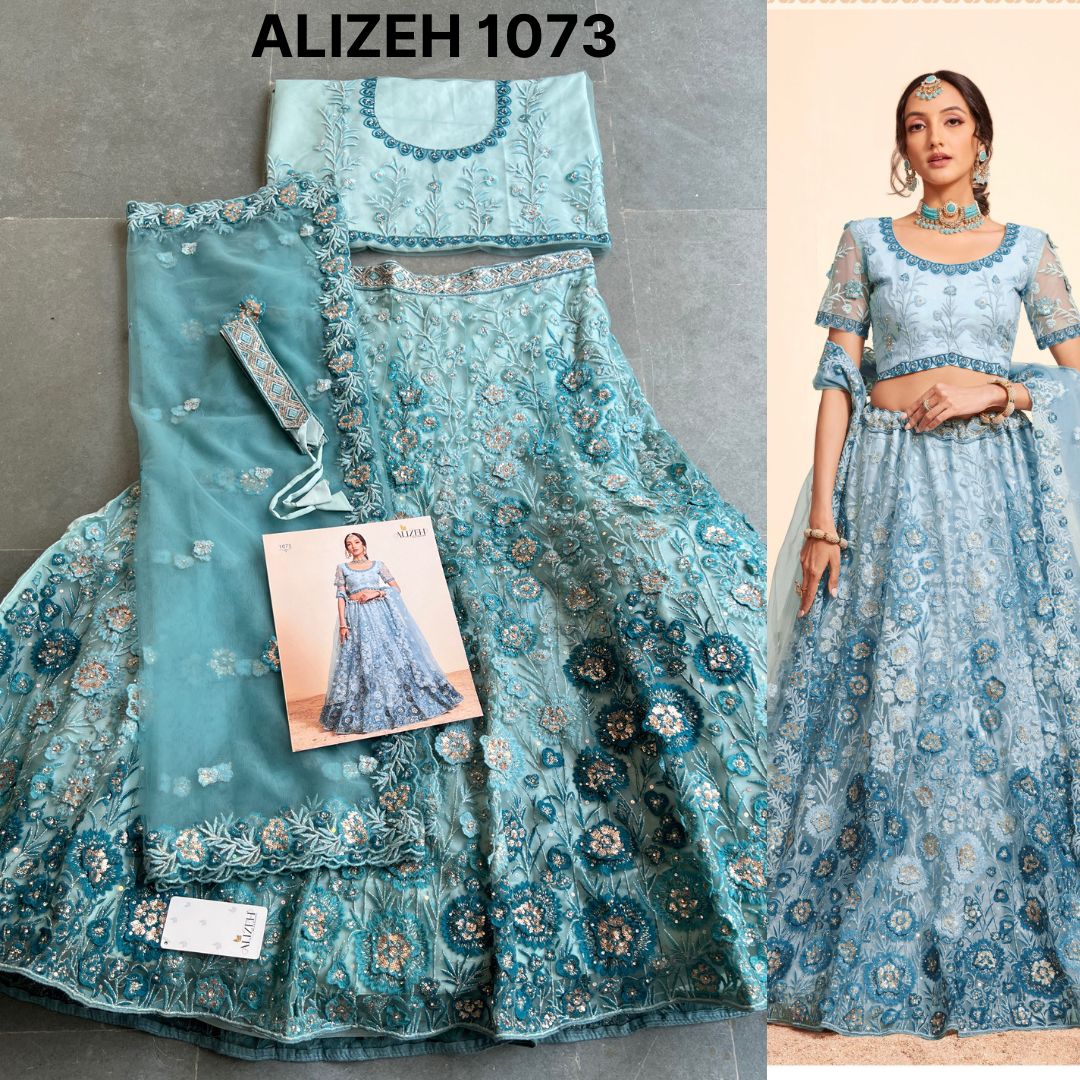 1073 Bridal Heritage Vol 4 Alizeh Lehenga Choli