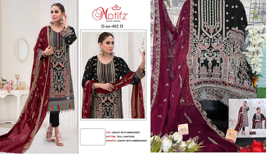 402D Motifz Pakistani Salwar Suits