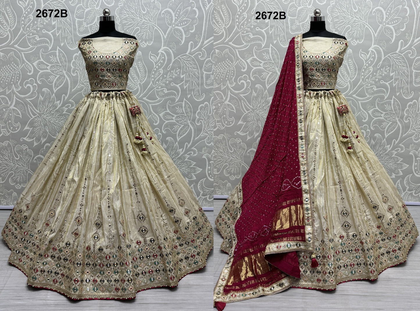 2672B Anjani Art Lehenga Choli