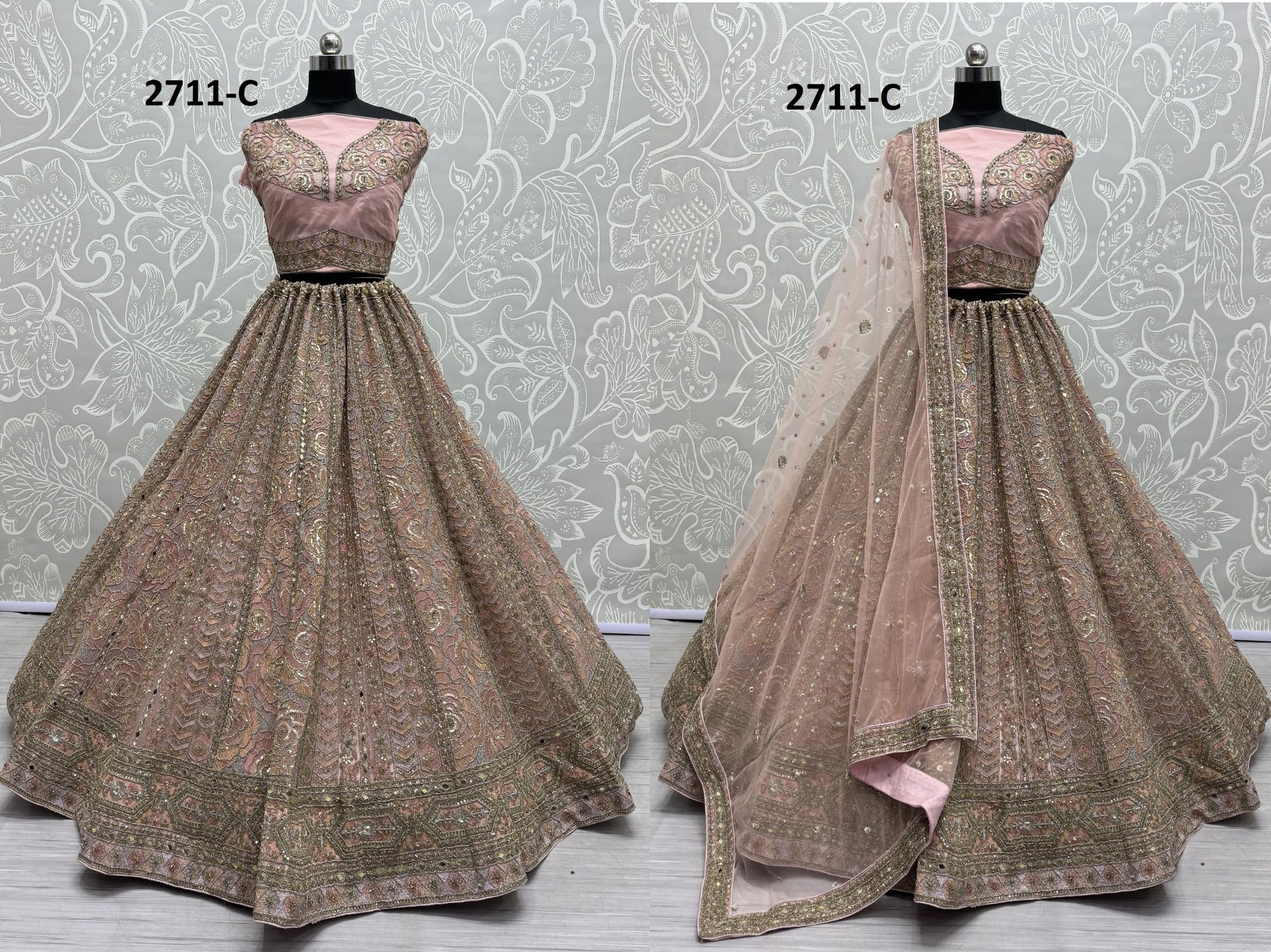 2711C Anjani Art Lehenga Choli